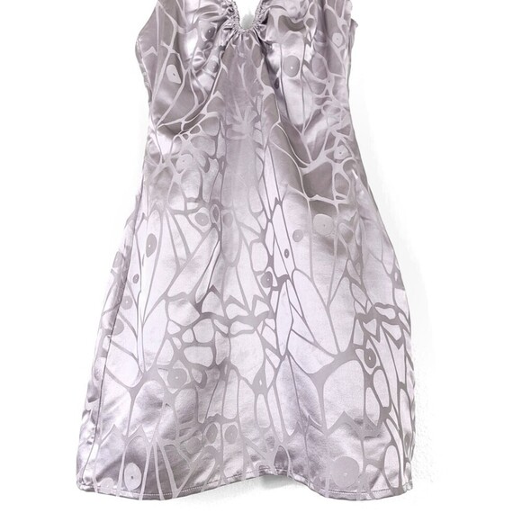 NWT Anine Bing 100% Silk Papillon Fairy Mini Dress Ash Violet Butterfly Ethereal - Picture 6 of 15